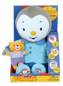 Peluche Interactive Tchoupi - Raconte Moi une Histoire - 30 cm